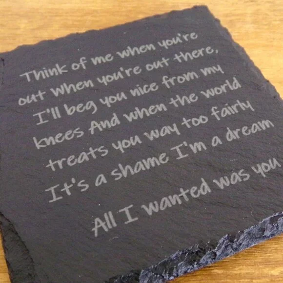 Song Verse Coasters (set of 4) - Picture 7 of 7